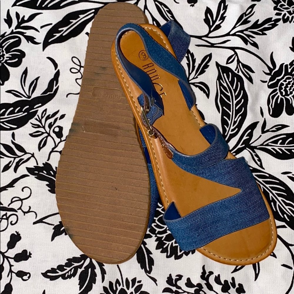 Jean sandal